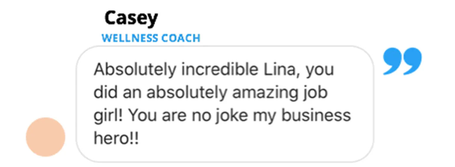 Holistic Freedom Testimonial