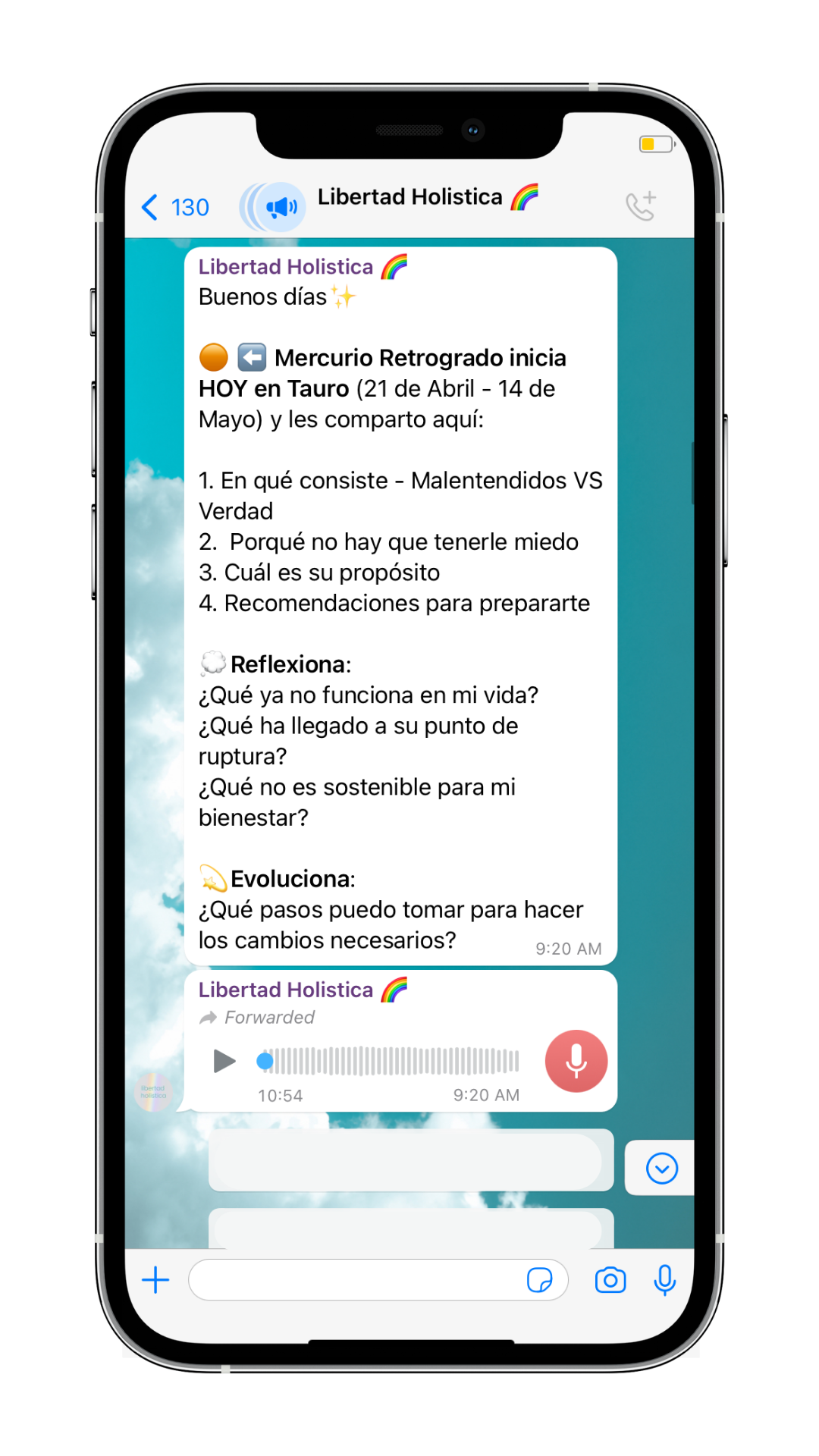 Whatsapp Grupo - LibertadHolistica.com